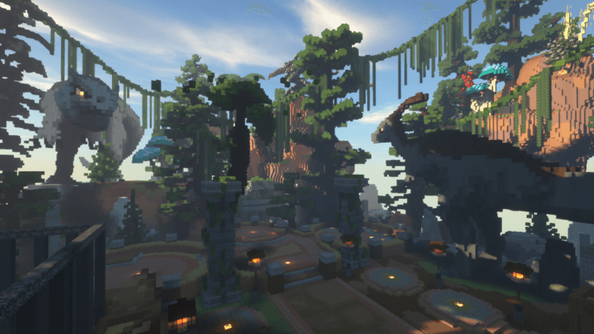 Dinosaurs Land - Minecraft Build | Spaleforce