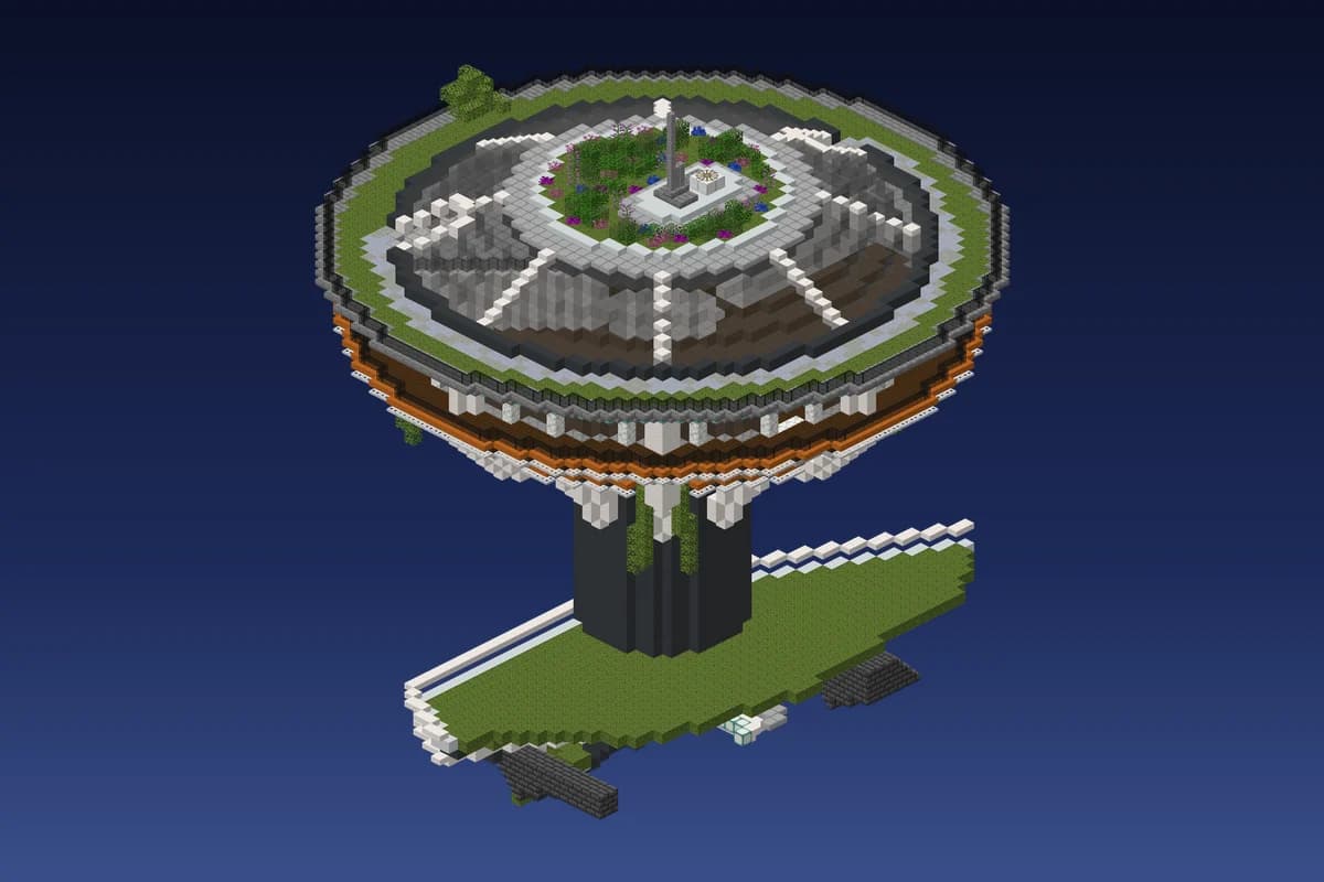 Alien Circular Landing Platform