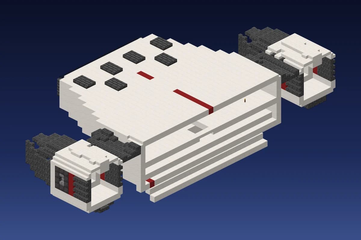 Alien White Boxy Transport