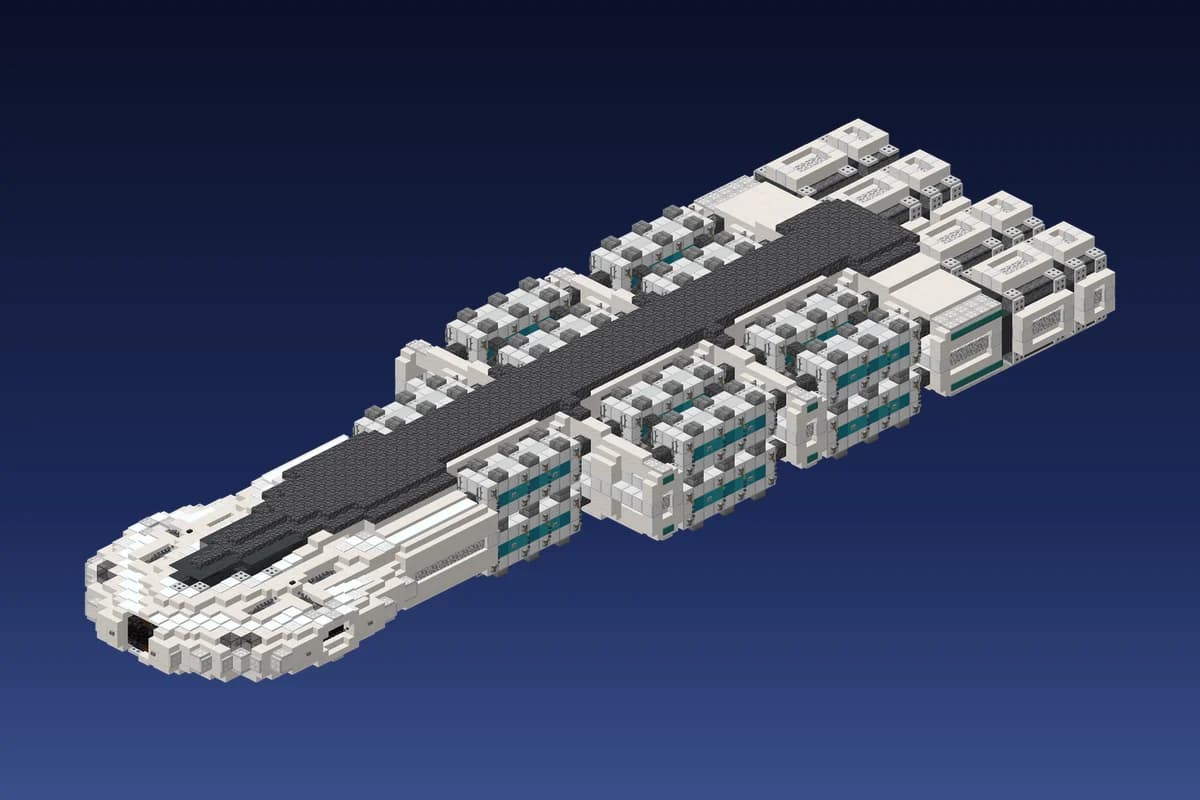 Alien White Needle Fighter