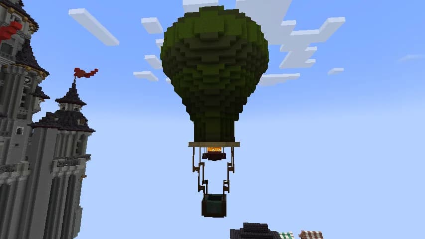 Green Air Balloon