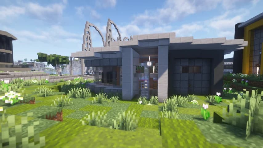 Modern House 2 - Minecraft Schematic