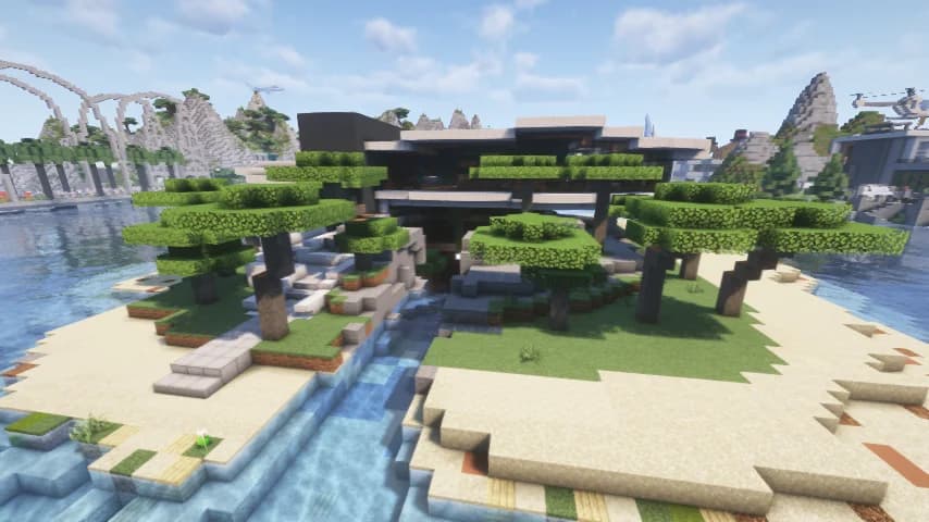 Modern House 4 - Minecraft Schematic