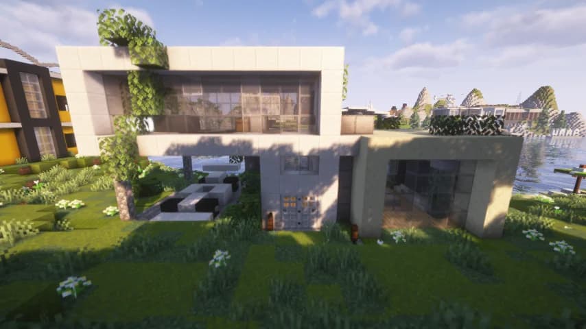 Modern House 5 - Minecraft Schematic