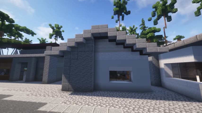 Modern House 8 - Minecraft Schematic