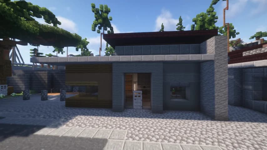 Modern House 9 - Minecraft Schematic