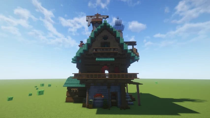 Pirate House 2 - Minecraft Schematic