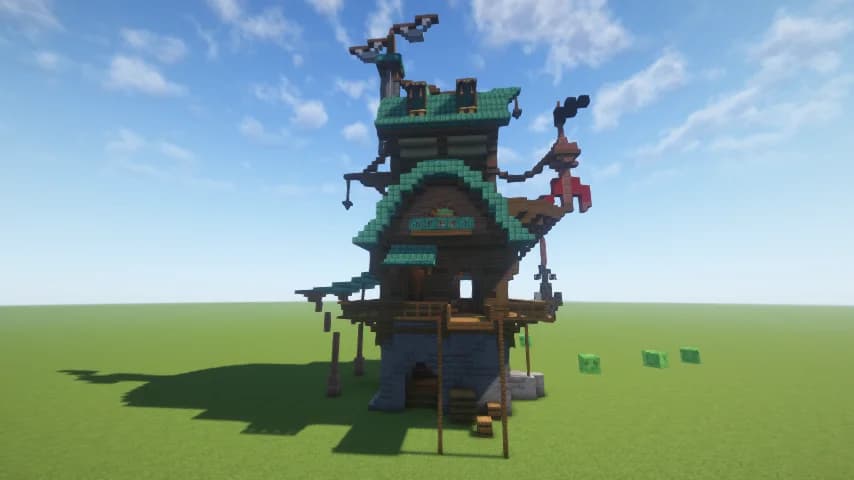 Pirate House 3 - Minecraft Schematic