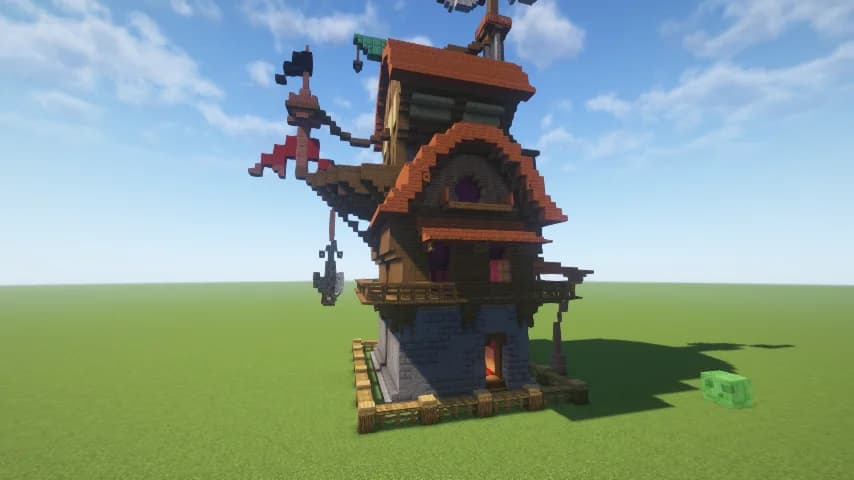 Pirate House 7 - Minecraft Schematic