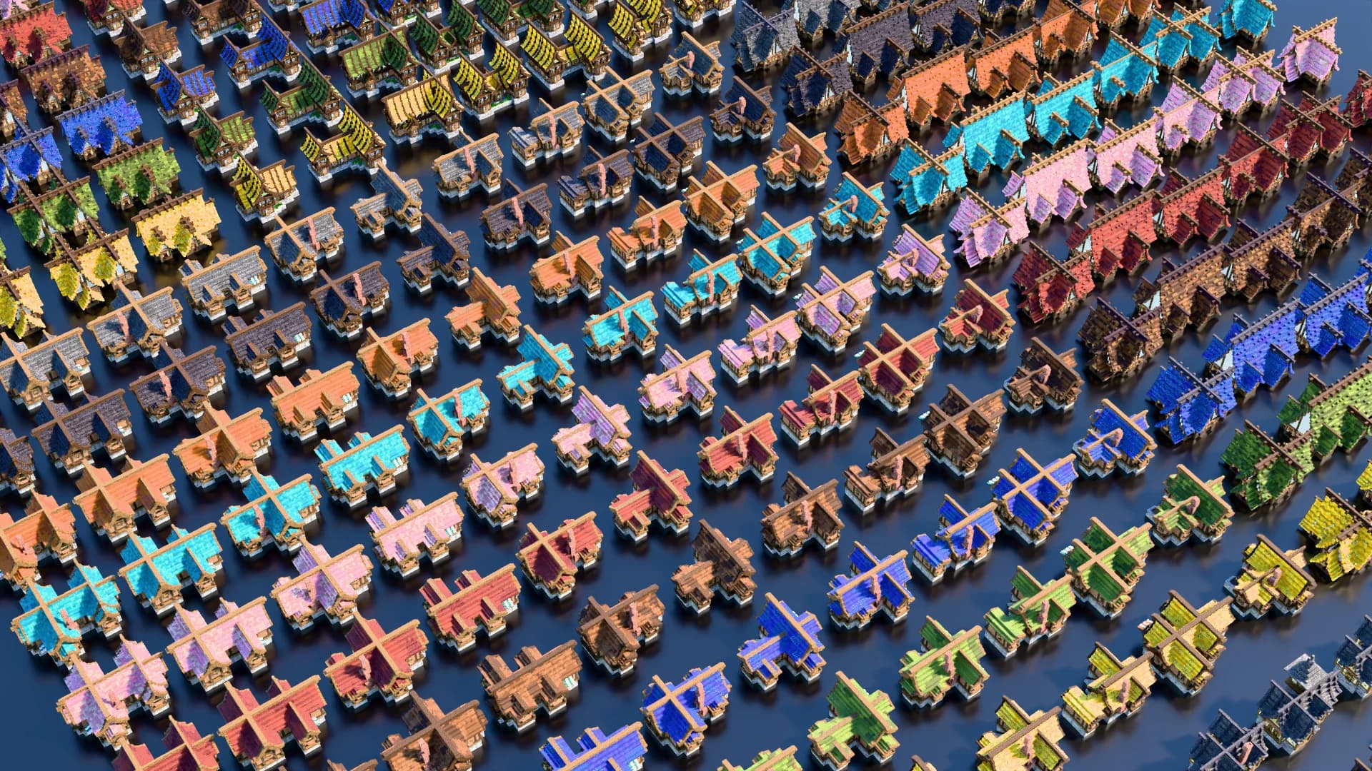 14 938 Medieval Houses bundle - Minecraft Schematic