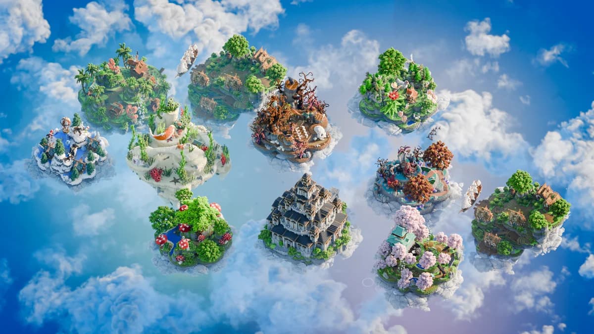 Bundle 10 Sky Islands - Minecraft Schematic