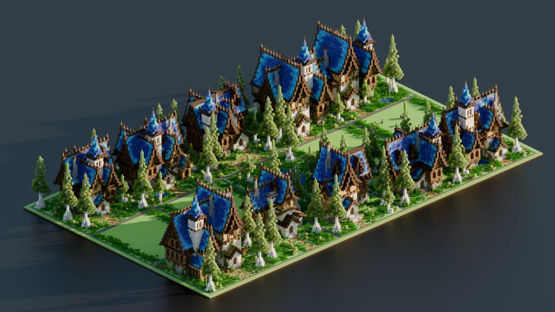 Bundle Fantasy Zoonyy House - Minecraft Schematic