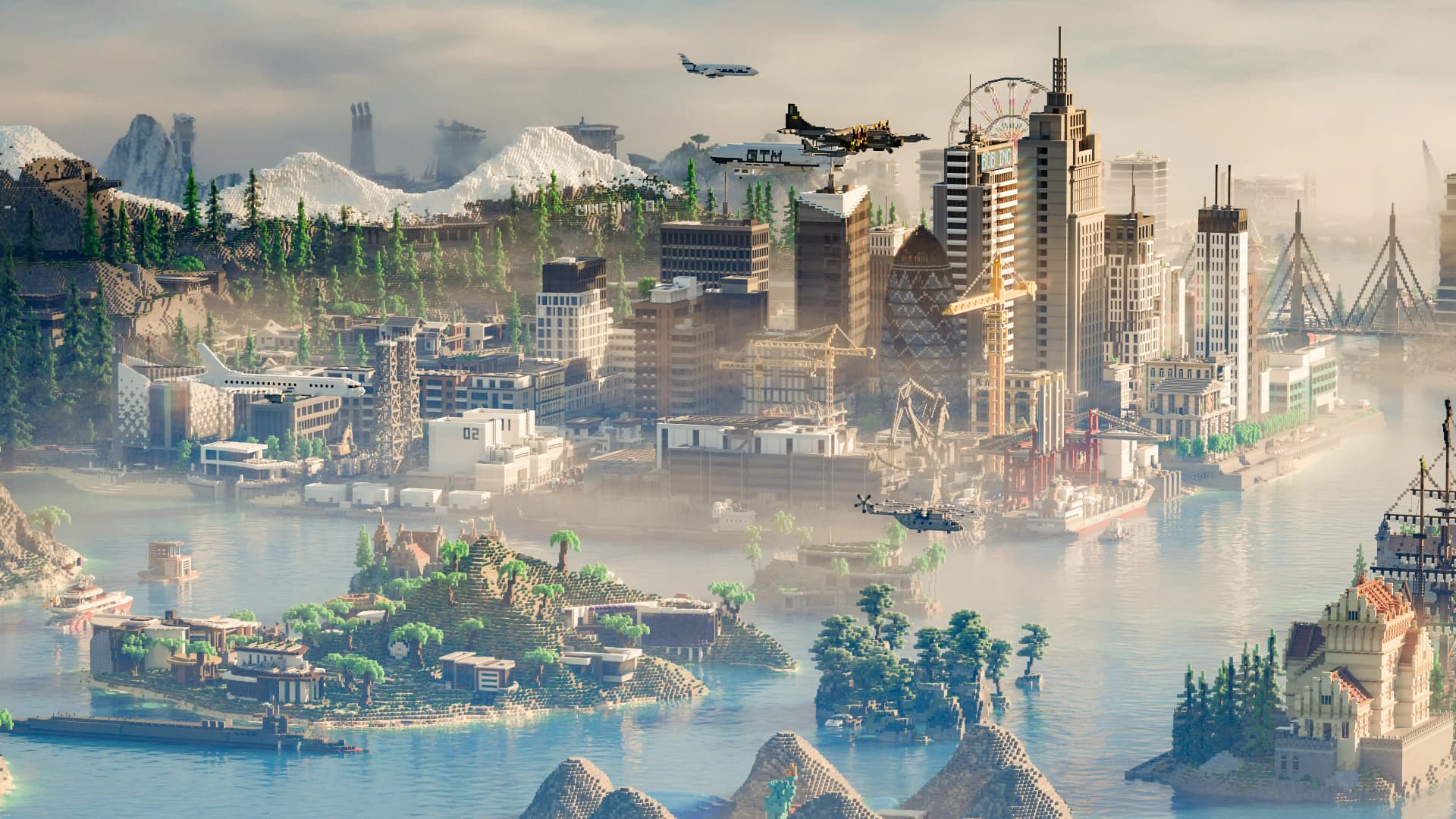 GTA Map - Minecraft Schematic