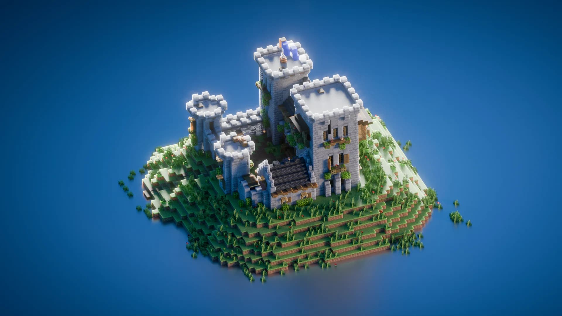 Little Medieval Castle - Minecraft Schematic