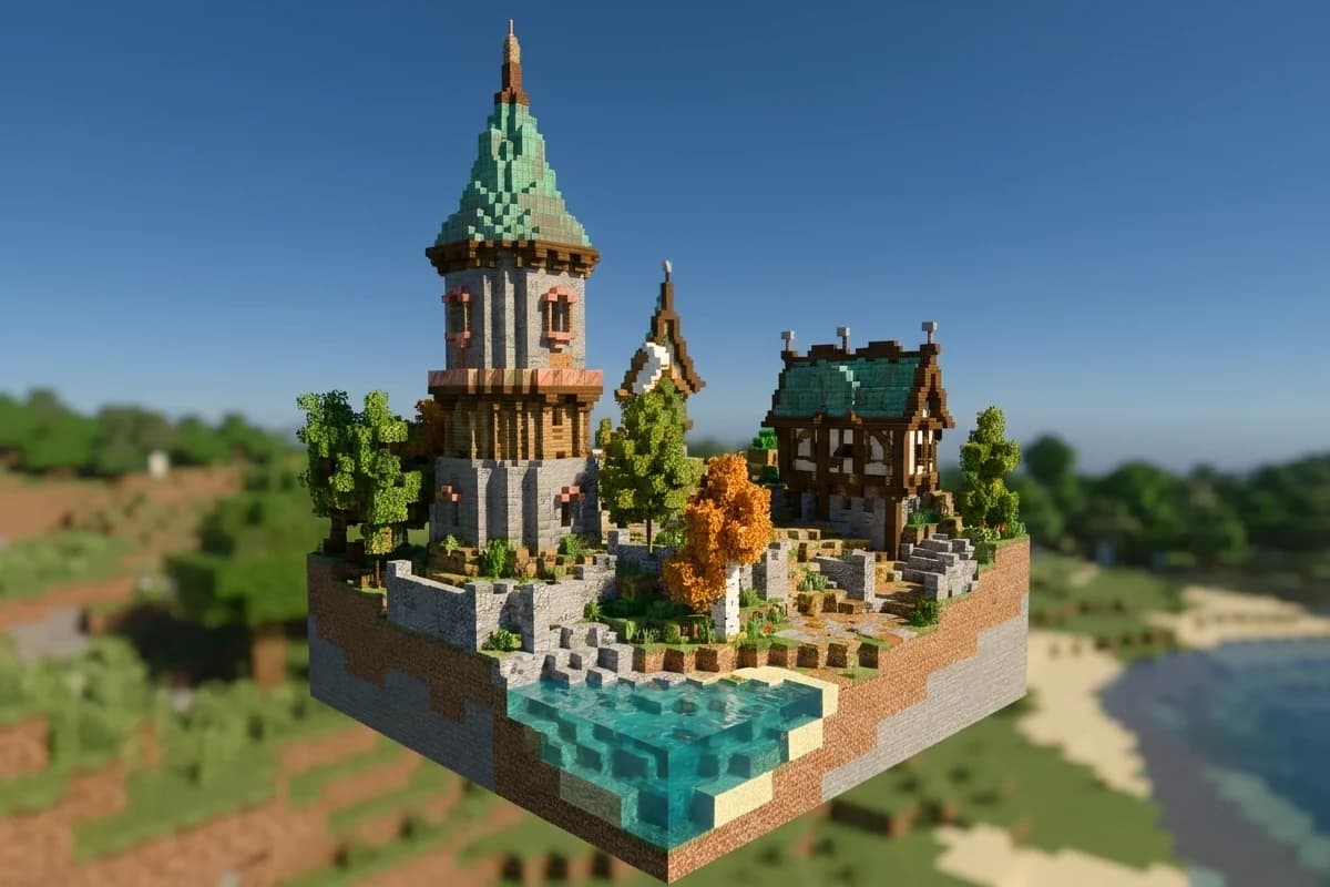 Medieval Twin Towers Estate