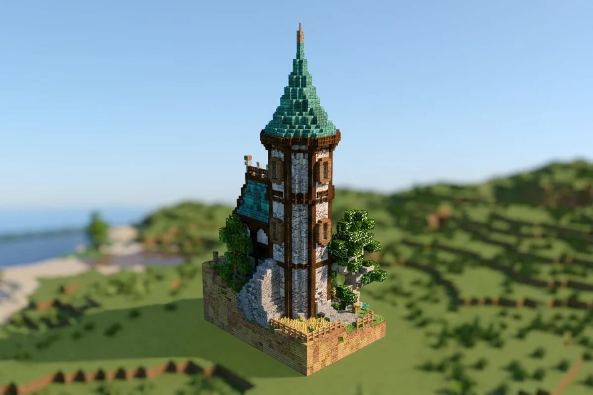 Medieval Wizard's Tower