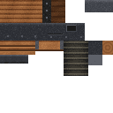 AK-47 — Minecraft 3D model for Blockbench