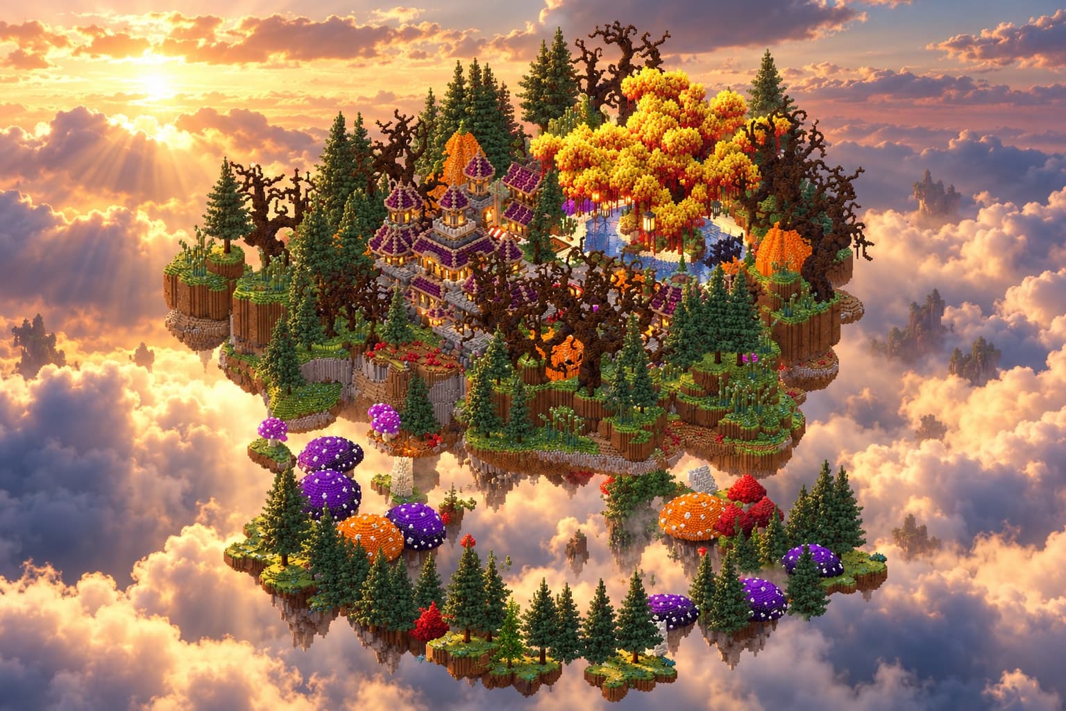 Autumn SkyBlock Hub