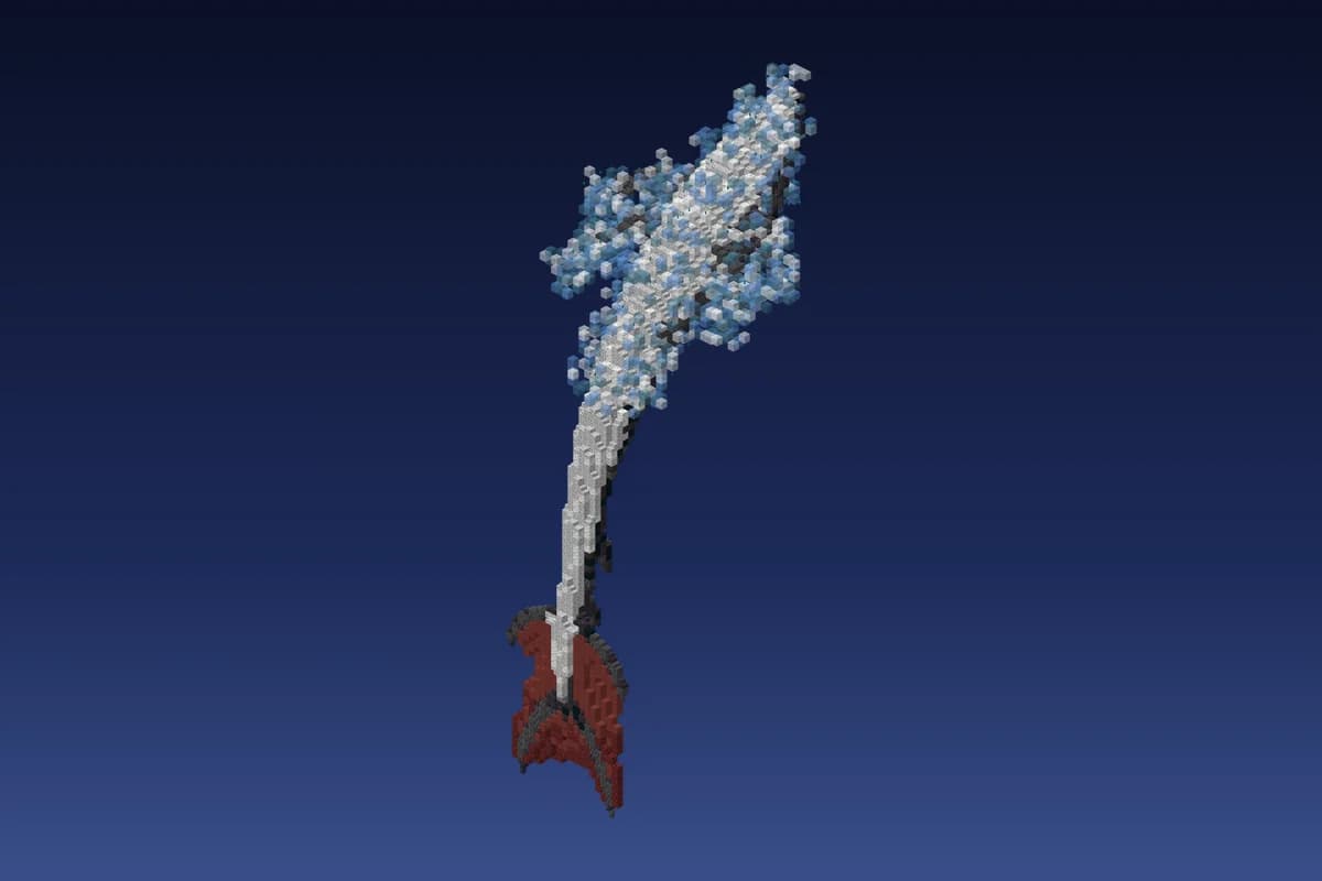 Alien Blue Crystal Fish