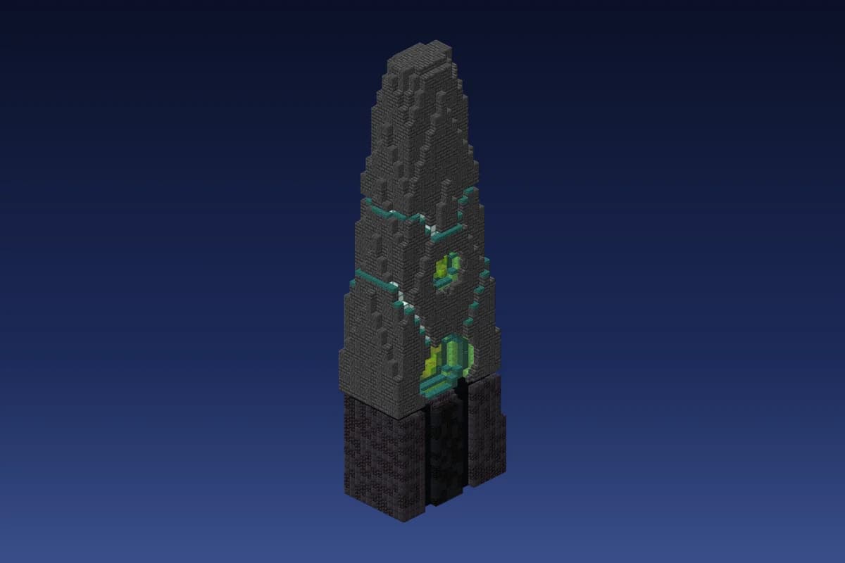 Alien Dark Obelisk Tower