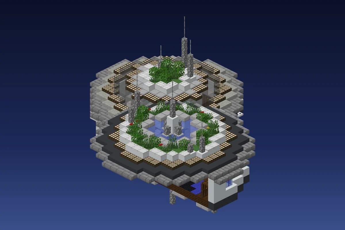 Alien Rooftop Garden Complex