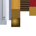 Pirate Cutlass — Minecraft 3D model for Blockbench