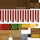Étal de Marché — Minecraft 3D model for Blockbench